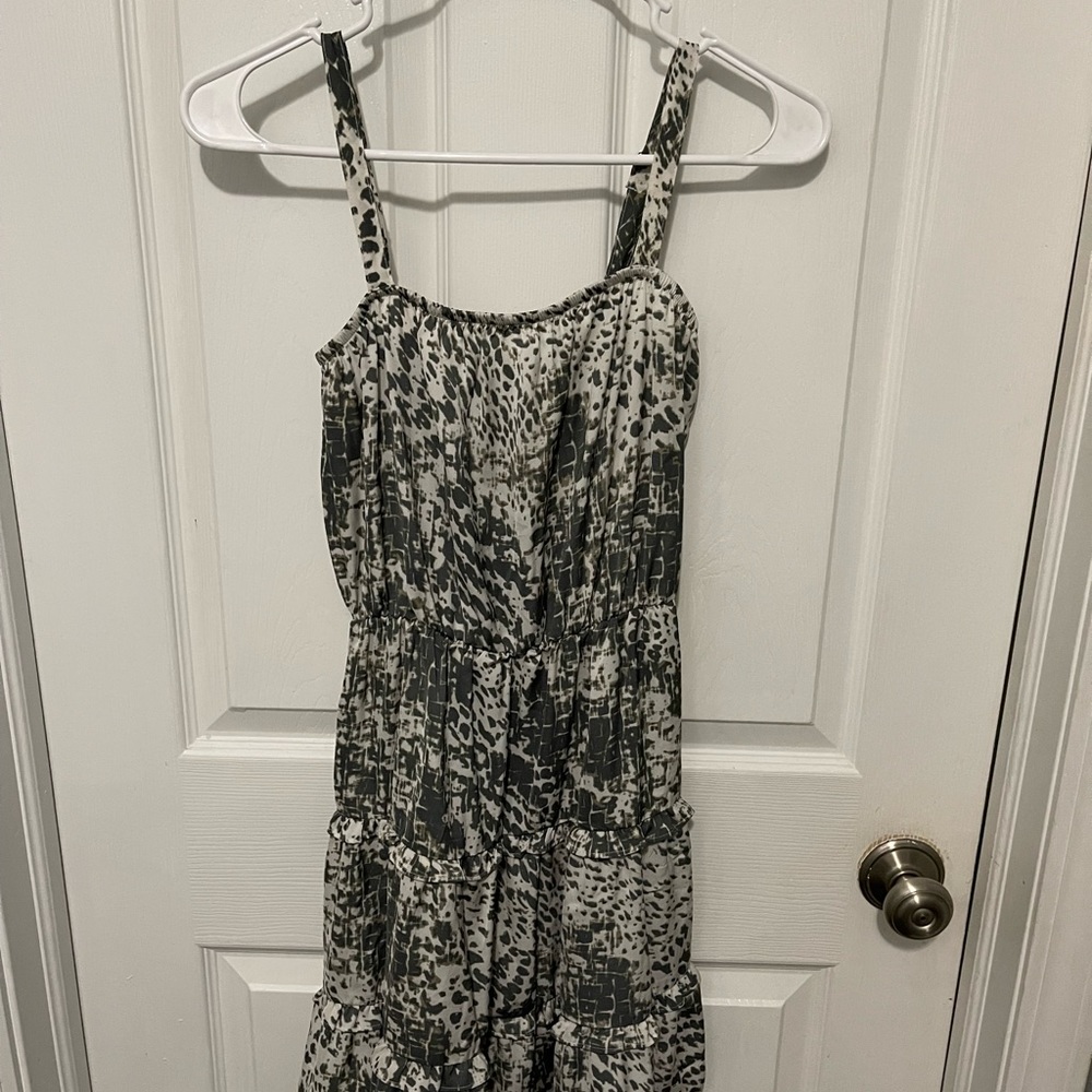 EXPRESS Women's Lightweight Sheer Sleeveless Summer Dress XXS Adjustable Straps